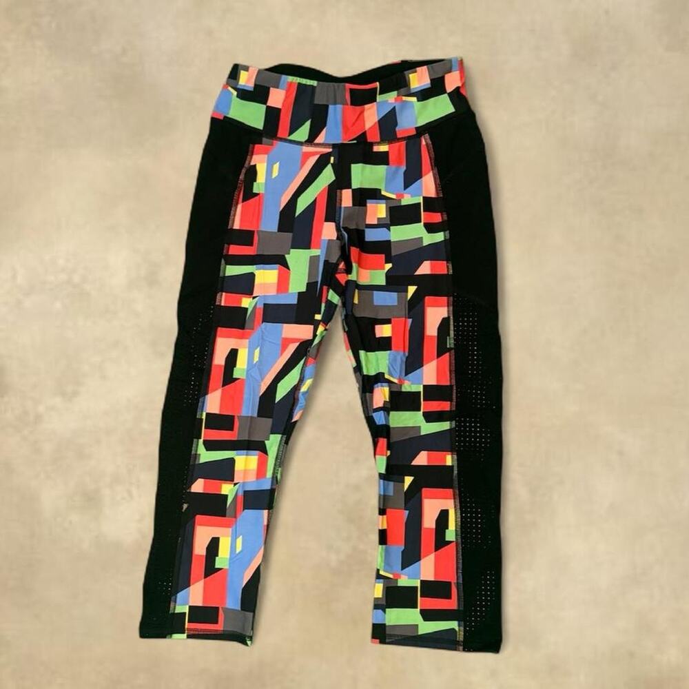 Sweaty betty multicoloured abstract print